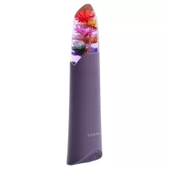   LOVISS Flower - μίνι δονητής ράβδου (μοβ)