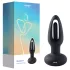 Honey Play Box Snuggy - δονητής πρωκτού με γλώσσα - σιλικόνη μαύρος