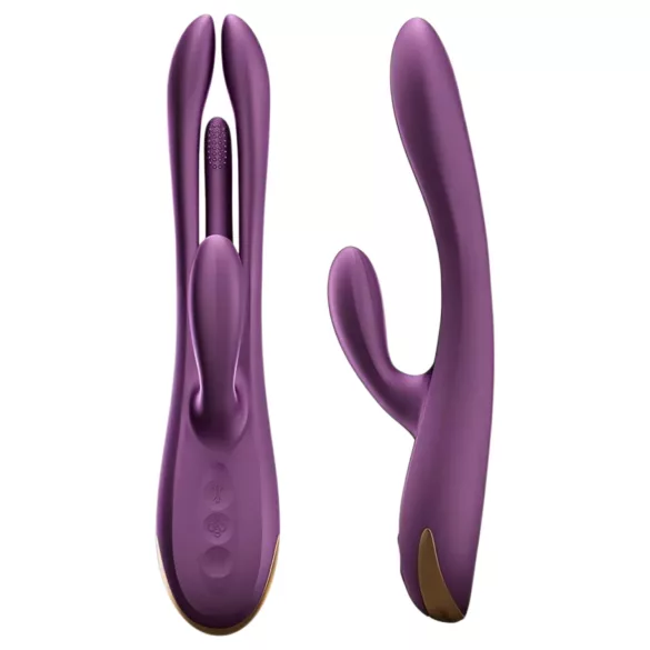 Honey Play Box Terri - έξυπνος δονητής κλειτορίδας με γλώσσα - μοβ