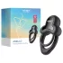 Honey Play Box Anello - δονητικό δαχτυλίδι πέους και όρχεων - έξυπνο, μαύρο