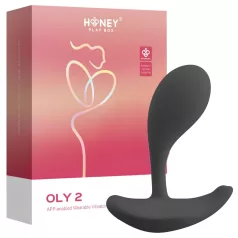  Honey Play Box Oly 2 - δονητής διπλής διέγερσης G-σημείο & κλειτορίδα - μαύρο