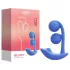 Honey Play Box Melody - Δονητής 2 σε 1 με μαργαριταρένιες χάντρες, με έλεγχο μέσω εφαρμογής (μπλε)
