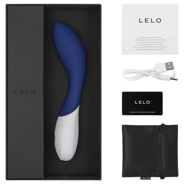 LELO Mona Wave - δονητής σημείου G - αδιάβροχος - μπλε