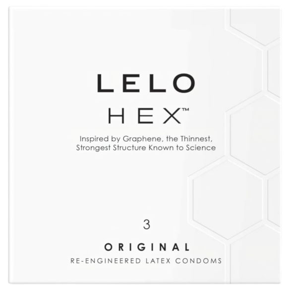 LELO Hex Original - πολυτελές προφυλακτικά (3 τεμ)