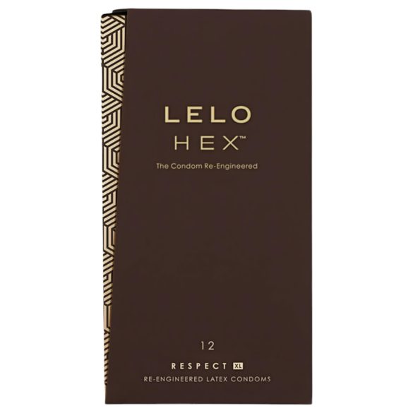LELO Hex Respect XL - πολυτελές προφυλακτικό (12τεμ)