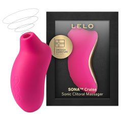   LELO Sona Cruise - διεγερτής κλειτορίδας με ηχητικά κύματα (κεράσι)
