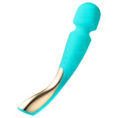  LELO Smart Wand 2 - μεγάλο - επαναφορτιζόμενος δονούμενος μασάζ (τουρκουάζ)