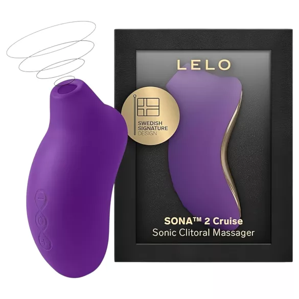LELO Sona 2 Cruise - διεγέρτης κλειτορίδας με ηχητικά κύματα - μωβ