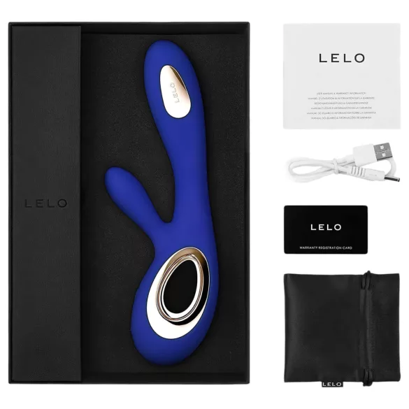 LELO Soraya Wave - κλειτοριδικός δονητής με κίνηση, επαναφορτιζόμενος, μπλε