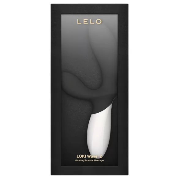 LELO Loki Wave 2 - δονητής προστάτη επαναφορτιζόμενος αδιάβροχος μαύρος