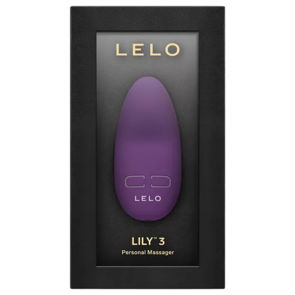 LELO Lily 3 - δονητής κλειτορίδας επαναφορτιζόμενος αδιάβροχος σκούρο μωβ