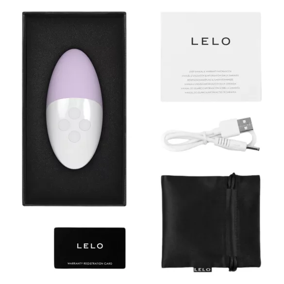 LELO Siri 3 - δονητής κλειτορίδας με φωνητικό έλεγχο - μοβ