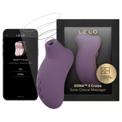   LELO Sona 3 Cruise - κλειτοριδικός διεγέρτης με δόνηση ήχου - μοβ