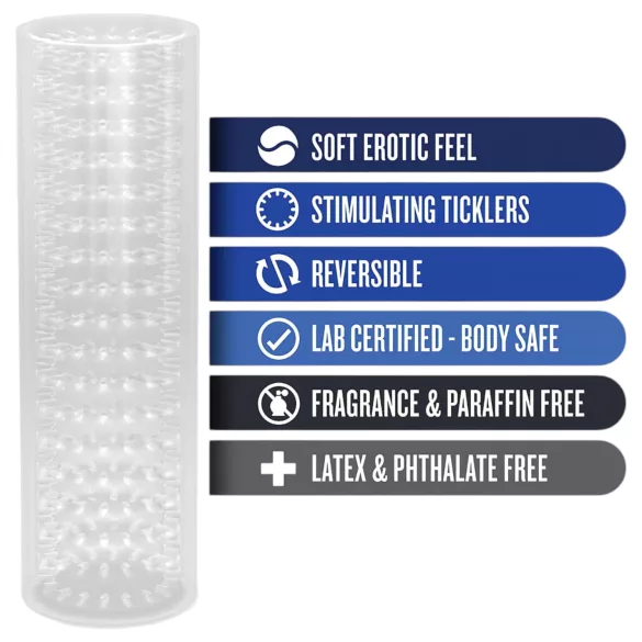 M For Man - δαχτυλίδι πέους - διαφανές