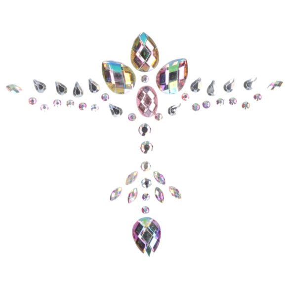 Le Désir - αυτοκόλλητο γκλίτερ ντεκολτέ - ουράνιο τόξο