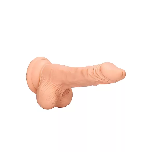 RealRock - ρεαλιστικό δονητής με όρχεις - 17cm - φυσικό χρώμα