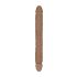 RealRock Double Dong 18 - διπλό δονητής (46cm) - σκούρο φυσικό