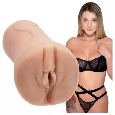  Doc Johnson Gabbie Carter - ρεαλιστικό τεχνητό αιδοίο Ultraskyn - φυσικό χρώμα