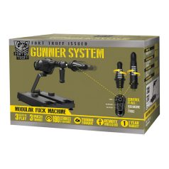   Doc Johnson Gunner System - μηχανή του σεξ (μαύρο)