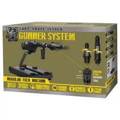   Doc Johnson Gunner System - σεξ μηχανή για ζευγάρια - μαύρο