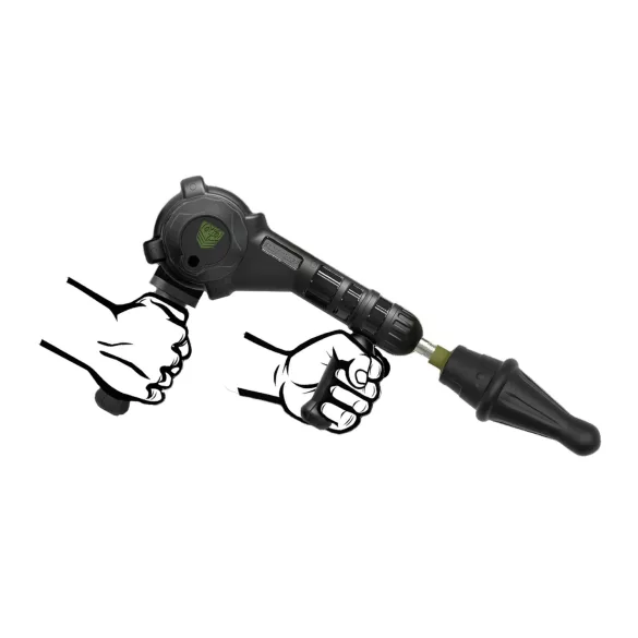 Doc Johnson Gunner System - σεξ μηχανή για ζευγάρια - μαύρο