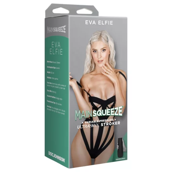 Doc Johnson Eva Elfie - τεχνητός κόλπος Ultraskyn ρεαλιστικός σε θήκη - φυσικό