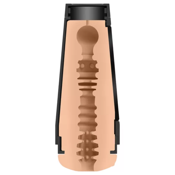 Doc Johnson Eva Elfie - τεχνητός κόλπος Ultraskyn ρεαλιστικός σε θήκη - φυσικό