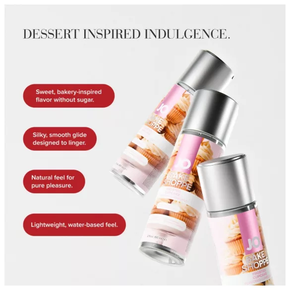 System JO Bake Shoppe - λιπαντικό με γεύση γλάσο μάφιν (60ml)