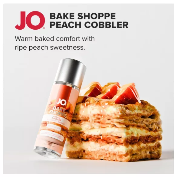 System JO Bake Shoppe - λιπαντικό με γεύση, γεύση πίτα ροδάκινου (60 ml)