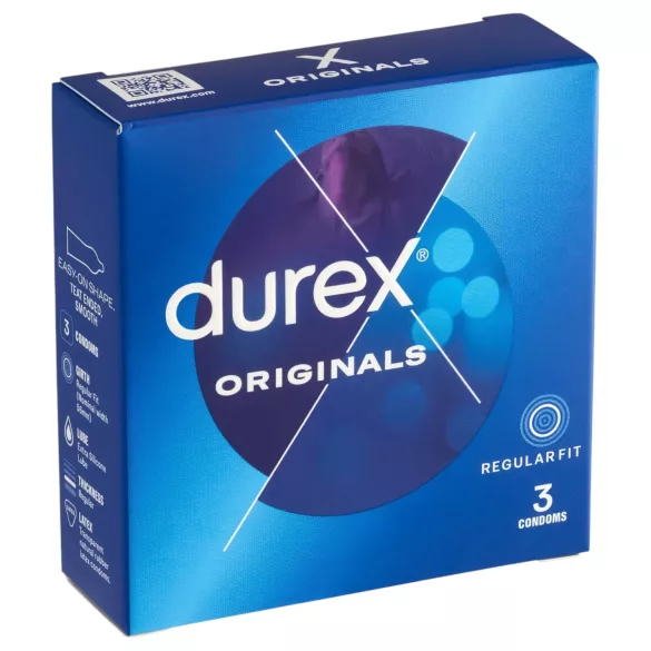 Durex Originals - προφυλακτικό - 3 τεμάχια