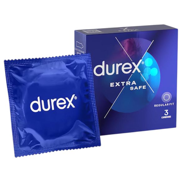 Durex extra safe - ασφαλή προφυλακτικά (3τμχ)