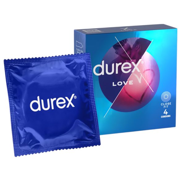 Durex Love - Στενή Εφαρμογή Προφυλακτικά (4τμχ)