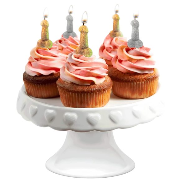 Glittaretti - Σετ κεριών πέους (5 τεμ.)