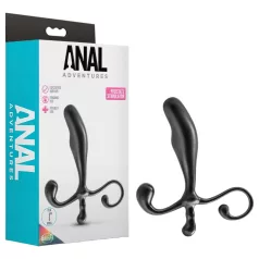   Anal Adventures - πρωκτικό ομοίωμα προστάτη - σιλικόνη μαύρο