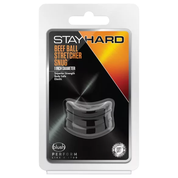 Stay Hard Beef - ισχυρός επιμηκυντής όρχεων (μαύρος)