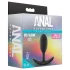 Anal Adventures Platinum - πρωκτική σφήνα - μεσαίο μέγεθος - μαύρο