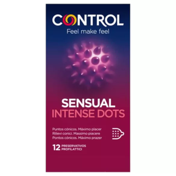Control - προφυλακτικά με εξογκώματα - 12 τεμάχια