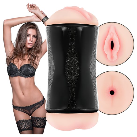 JamyJob - ανδρικός αυνανιστήρας εσωτερικού κόλπου και πρωκτού - φυσικό χρώμα