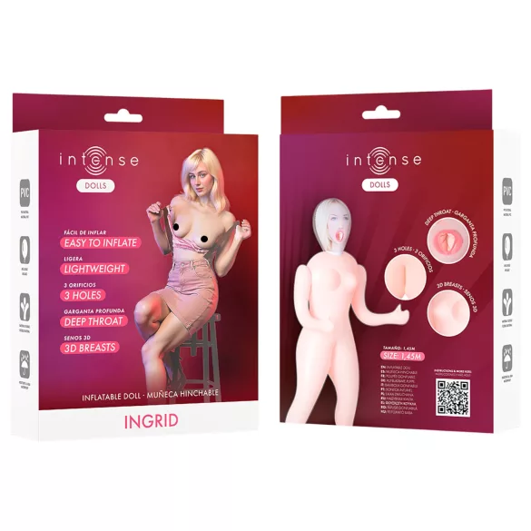 Intense Dolls Ingrid - φουσκωτή κούκλα σεξ για άνδρες - βινύλιο