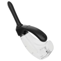   Afterdark - αυτόματος δονητικός καθαριστής πρωκτού (διαφανής)