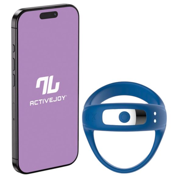 INTOYOU - έξυπνος δαχτυλίδι πέους & όρχεων με δόνηση (μπλε)