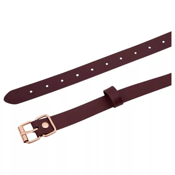 Latetobed - δακτύλιος για το στόμα - καφέ - BDSM αξεσουάρ