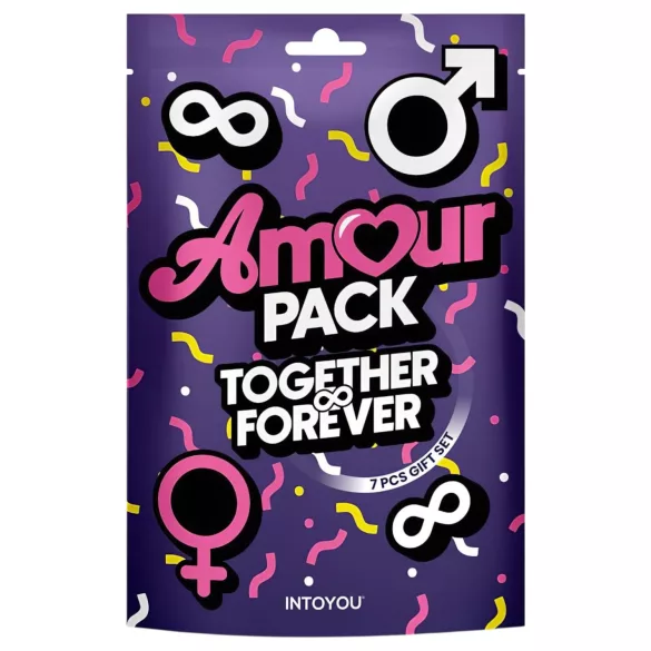 Amour Pack Together - σετ ερωτικών παιχνιδιών για αρχάριους με δονητή