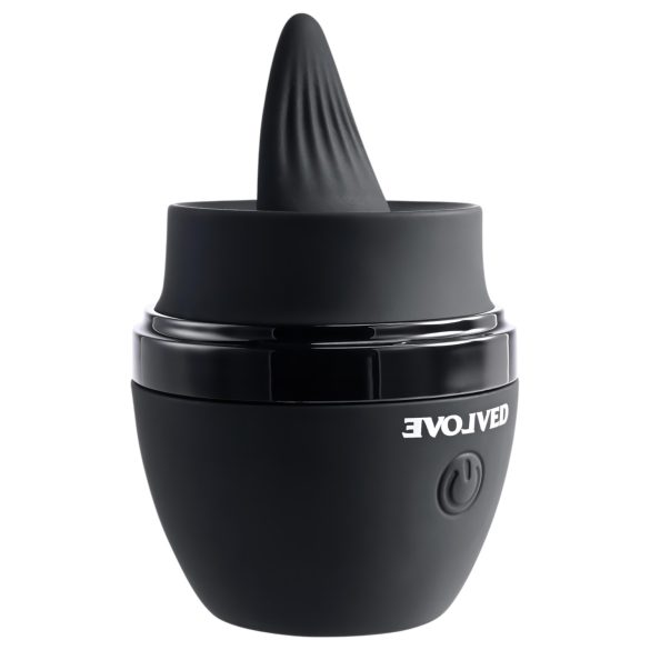 Evolved Tongue Tied - ασύρματο γλωσσικό δονητής (μαύρο)
