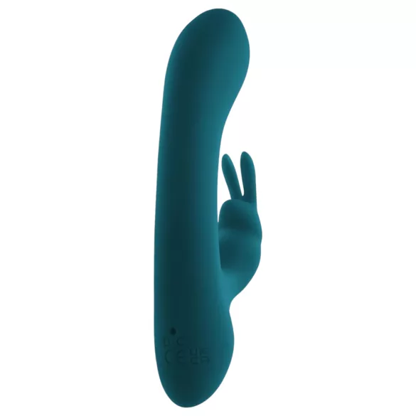 Playboy Rabbit - επαναφορτιζόμενος, αδιάβροχος δονητής κλειτορίδας (τιρκουάζ)