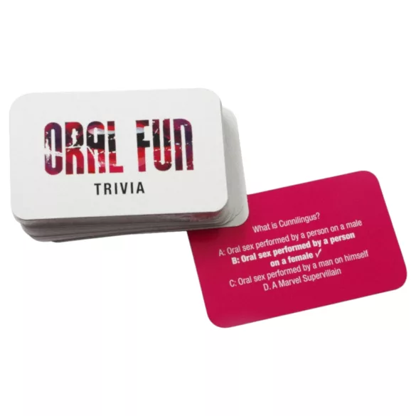 Oral Fun - ερωτικό επιτραπέζιο παιχνίδι για ζευγάρια (στα αγγλικά)