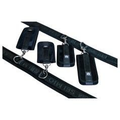   Sei Mio - δεσμά μηρών, καρπών και αστραγάλων (μαύρο)