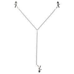   Sei Mio - μαύρο τσιμπιδάκι θηλών και χειλέων αιδοίου