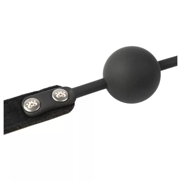 Sei Mio - μπάλα για το στόμα με λουράκι - μαύρο