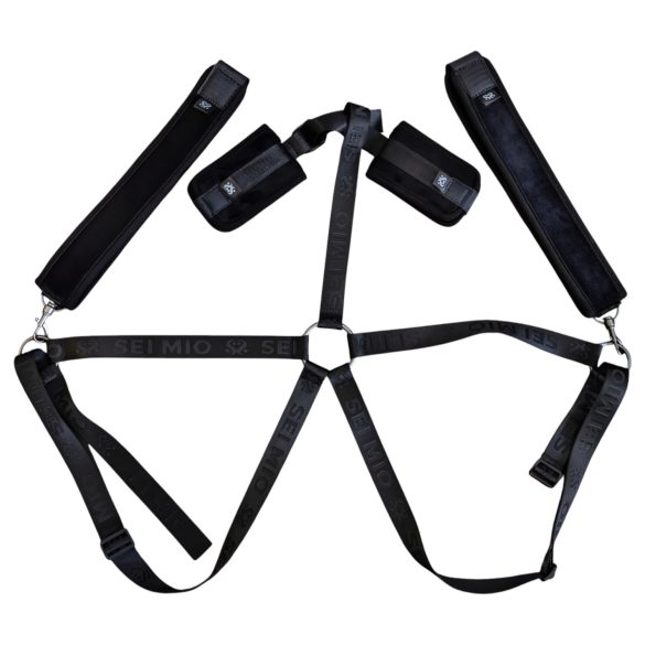 Sei Mio - Ρυθμιζόμενο Σετ Κρατήματος (Μαύρο)